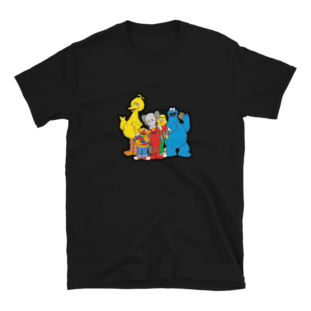 Kaws x Sesame Street v1 Unisex Shirt | Shopee Philippines