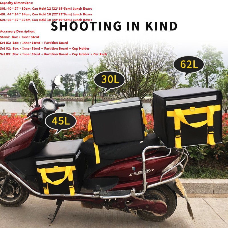 motorcycle delivery bag