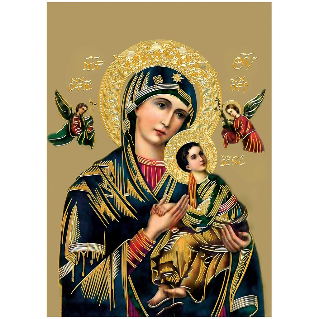 Mother Of Perpetual Help 1X Religious Wall Art Print Poster | Shopee ...