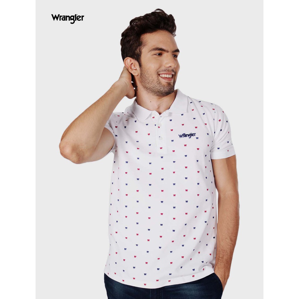 wrangler white shirt