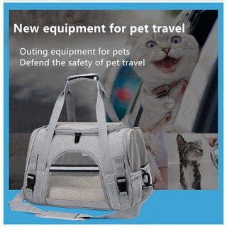 [Spot] Portable Pet Carrier Mesh Breathable Puppy Cat Dog Carrier Travel Cage