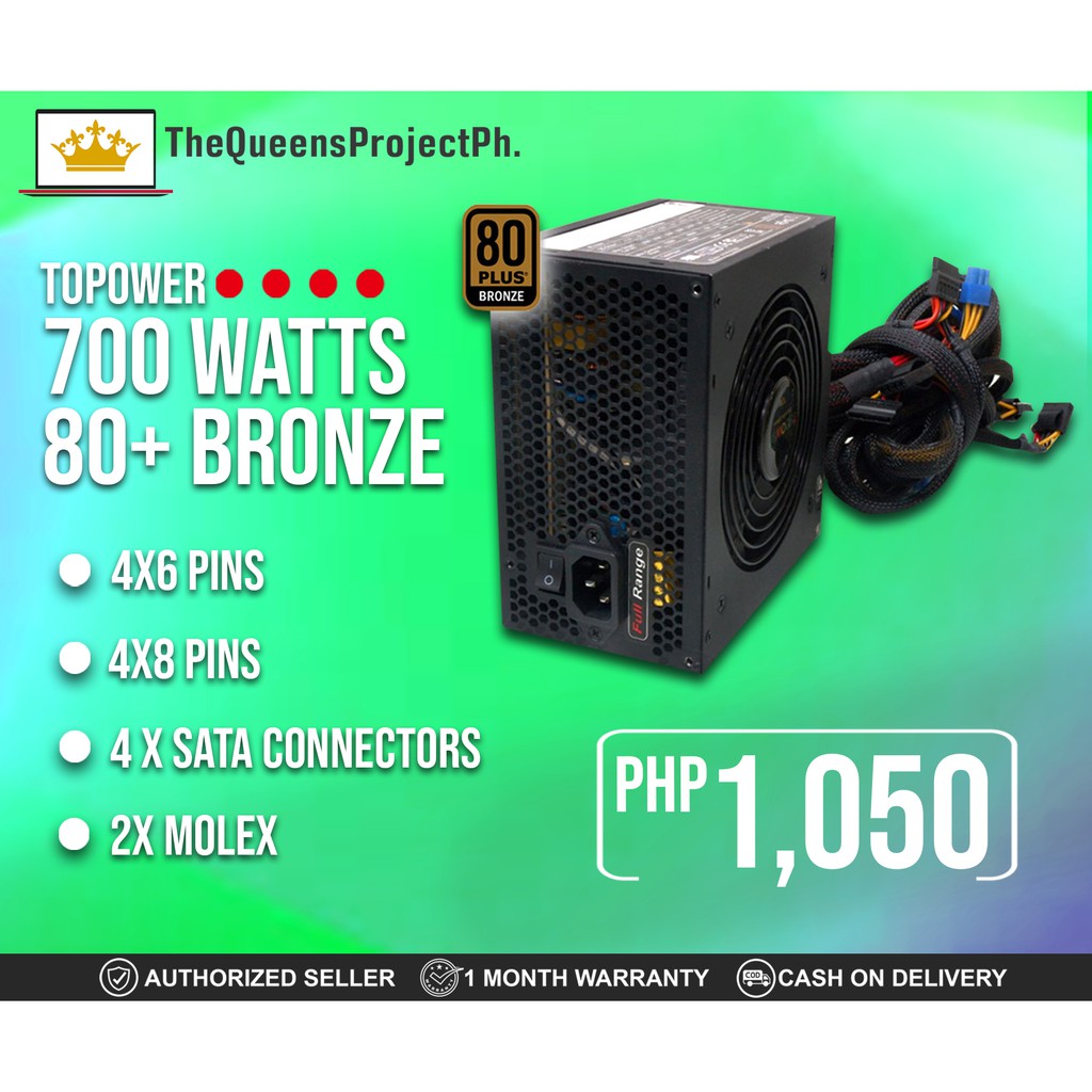 true-rated-psu-700watts-topower-80-bronze-shopee-philippines