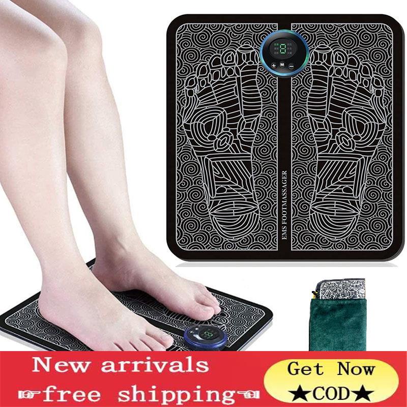 COD fast shipping Electric Ems Foot Massager Therapy Massage Foot
