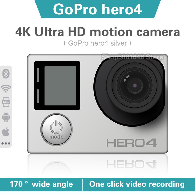 Gopro Hero4 Silver Camera Prices And Online Deals Aug 21 Shopee Philippines