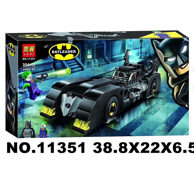 batmobile pursuit of the joker lego