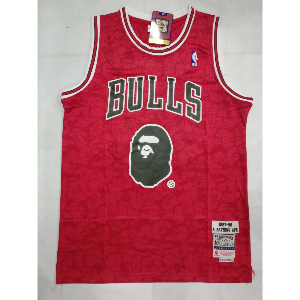 Chicago Bulls 93 BAPE Basketball Jersey 
