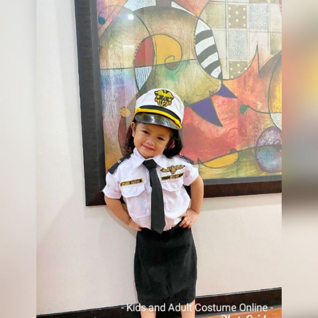 baby girl pilot outfit