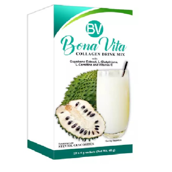 Bonavita Guyabano Collagen Drink Mix With L Carnitine For Slimming Shopee Philippines