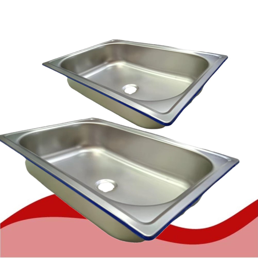 KKK High Quality Product Stainless Steel Kitchen Sink 16x24" & 14x20