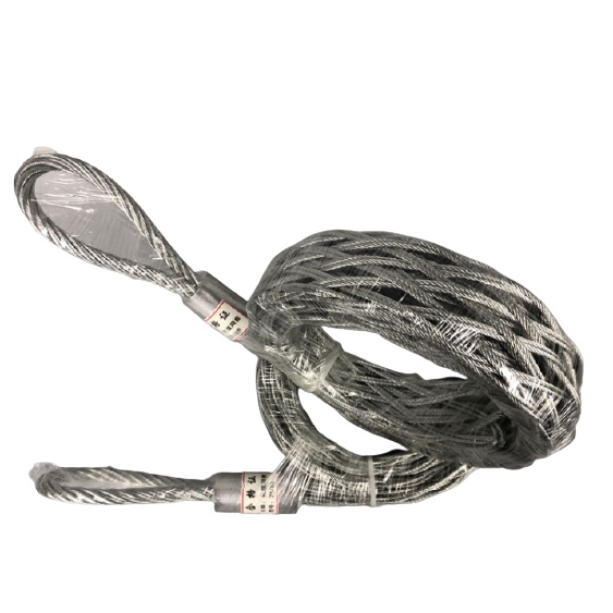 Electric Wire Stick Wire Rope Sock Cable Pulling Grip Steel Cable Socks Whip Sock Cable Gripper