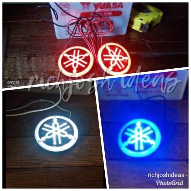 Yamaha Led Logo Emblem | Shopee Philippines