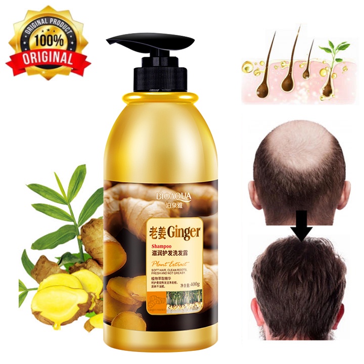Ginger Shampoo for Hair Loss Ginger Extract Shampoo Hair Grower