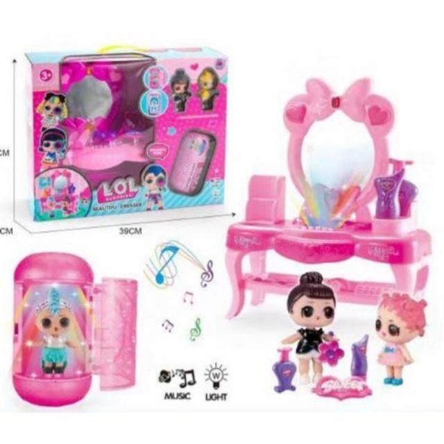 lol surprise doll makeup set