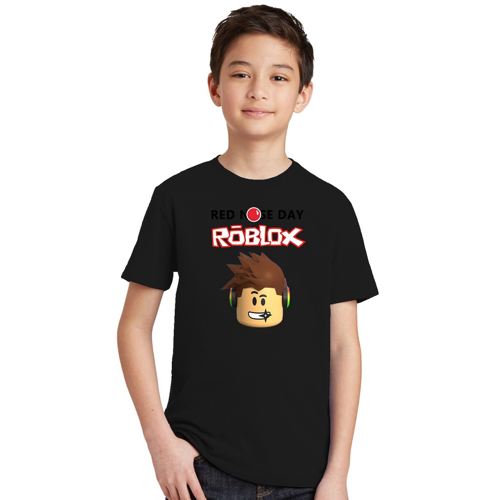Boys Roblox Kids Cartoon Short Sleeve T Shirt Summer Casual Costumes T Shirts Shopee Philippines - e boys in roblox