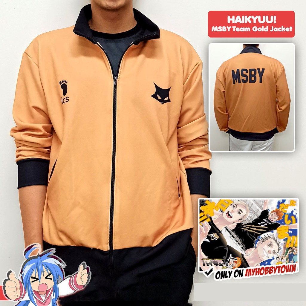 Anime Haikyuu Black Jackals Msby 3d Printed Hoodie Jacket Shopee Philippines