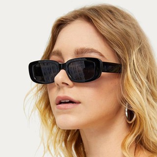 2022 European and American new small frame oval retro sunglasses Square Cat Eye Sunglasses for Women Men Tiki
