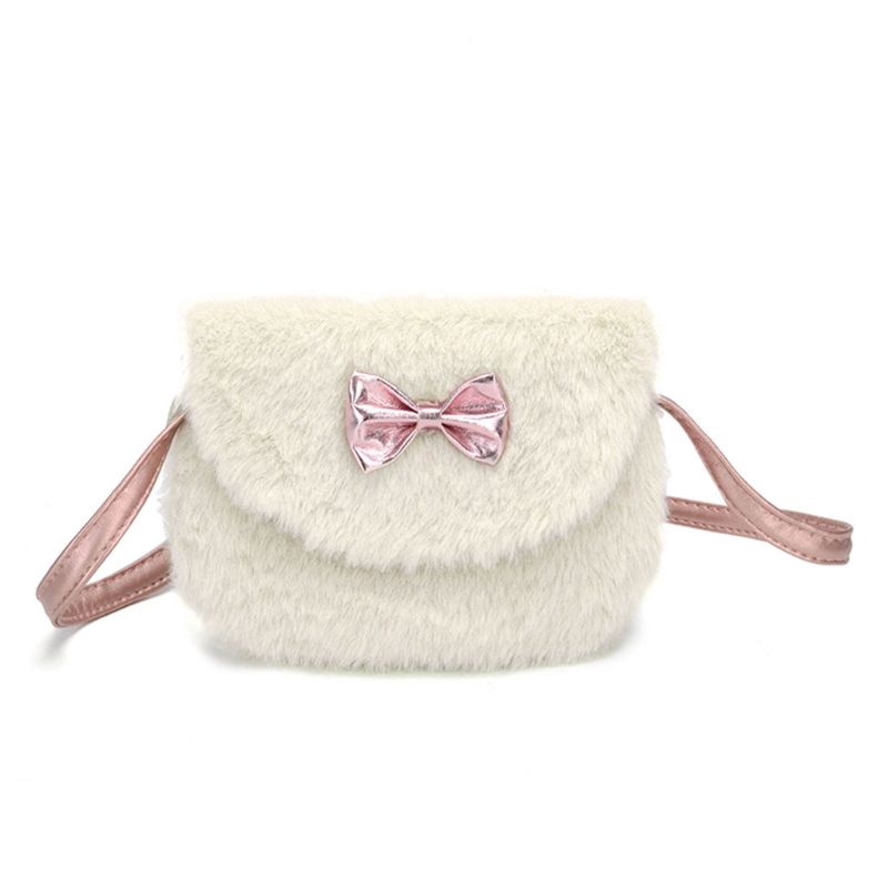 fur crossbody purse