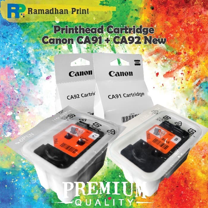 Print Head Cartridge Canon G1000 G2000 G3000 (Black CA91 & Color CA92