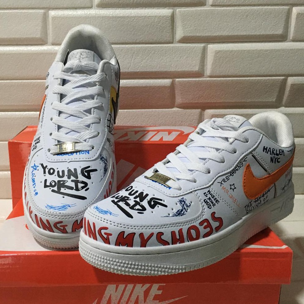 nike air force 1 lv8 just do it white