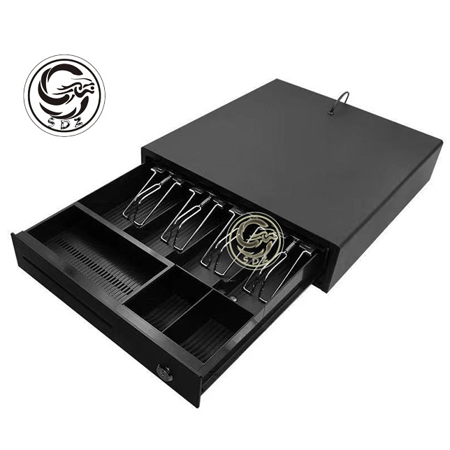 Cashier cash box with four grids and three gears cash box cashier