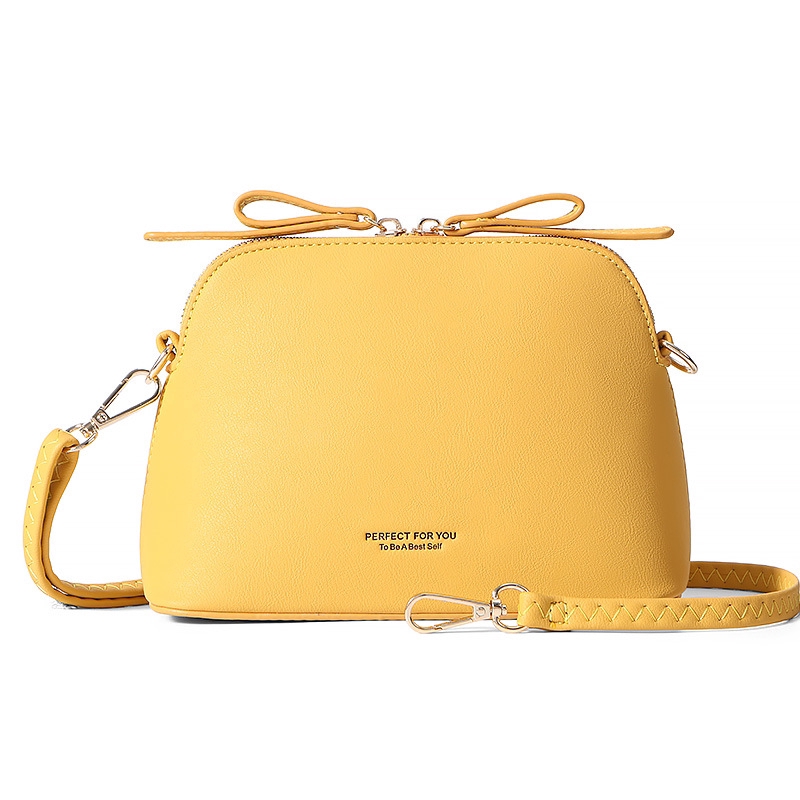 yellow designer bag