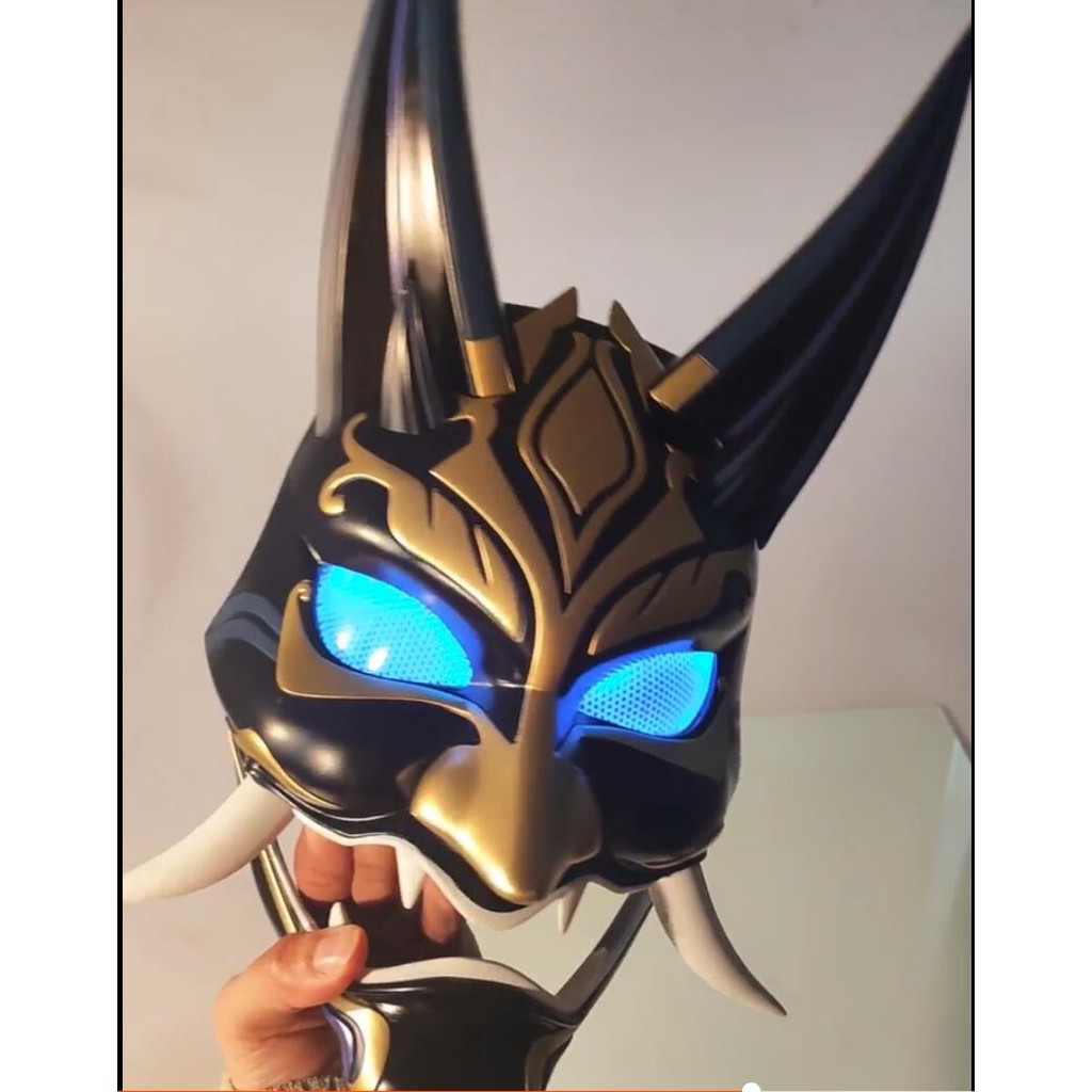 Genshin Impact Xiao Yaksha Mask Cosplay | Shopee Philippines