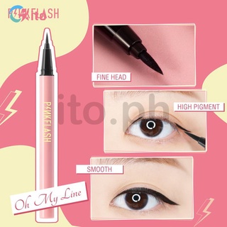 [ready] Pinkflash Ohmyline Black Eyeliner Pencil Evenly Pigmented Long Lasting Waterproof Makeup Liquid Eyeliner PH