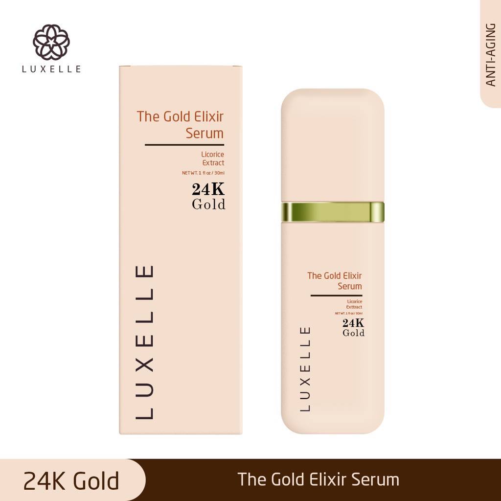 Luxelle 24K GOLD The Gold Elixir Serum Shopee Philippines