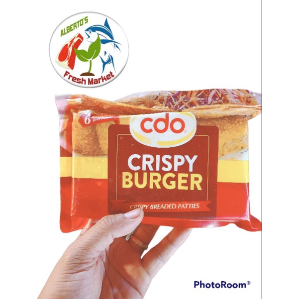 CDO CRISPY BURGER 228grams | Shopee Philippines