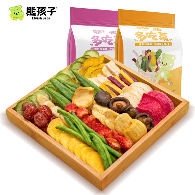 Bear Child Crispy Fruits and Dry