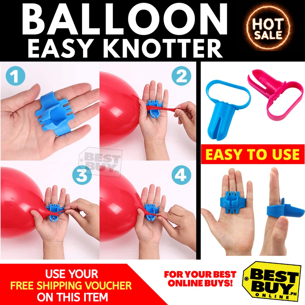 Balloon Tie Knotter Balloon Tying Tool easy balloon tying knot tool