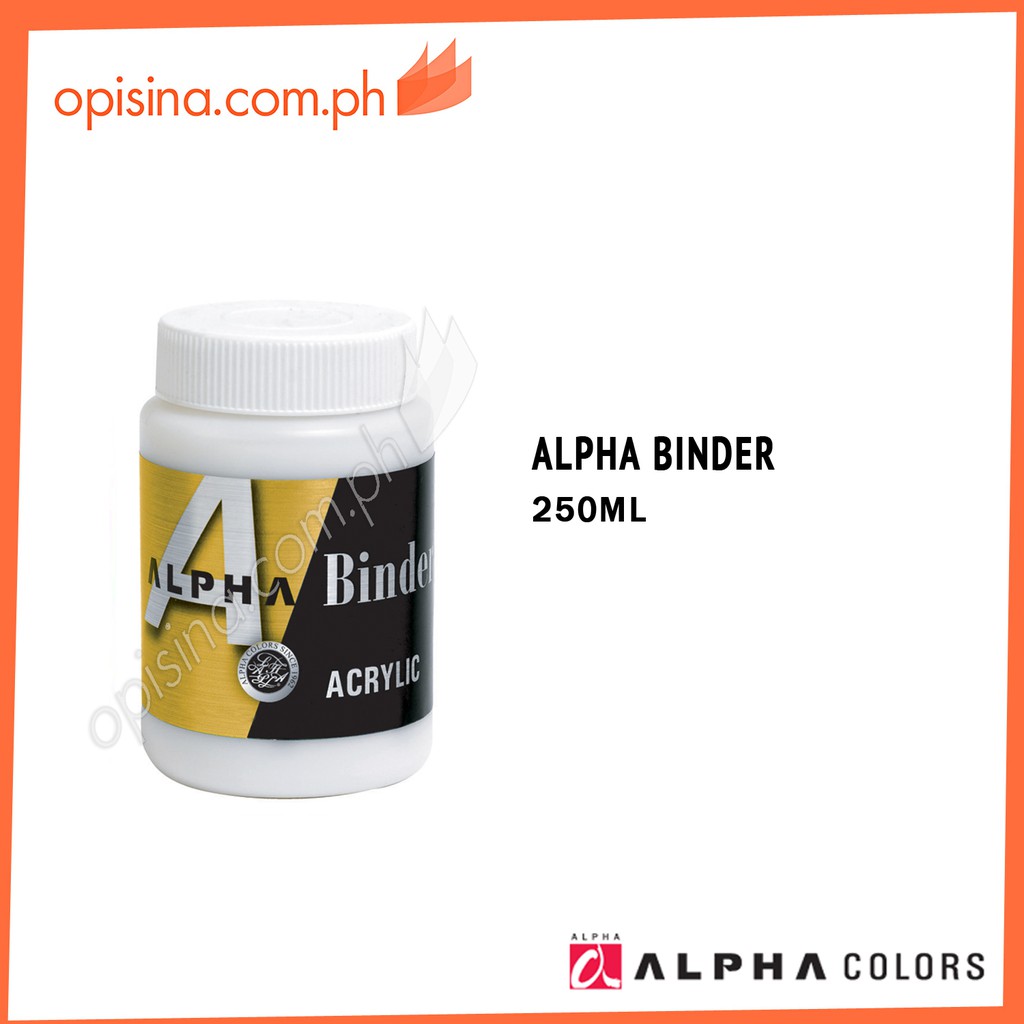 ALPHA ACRYLIC MEDIUM BINDER 250ML Shopee Philippines