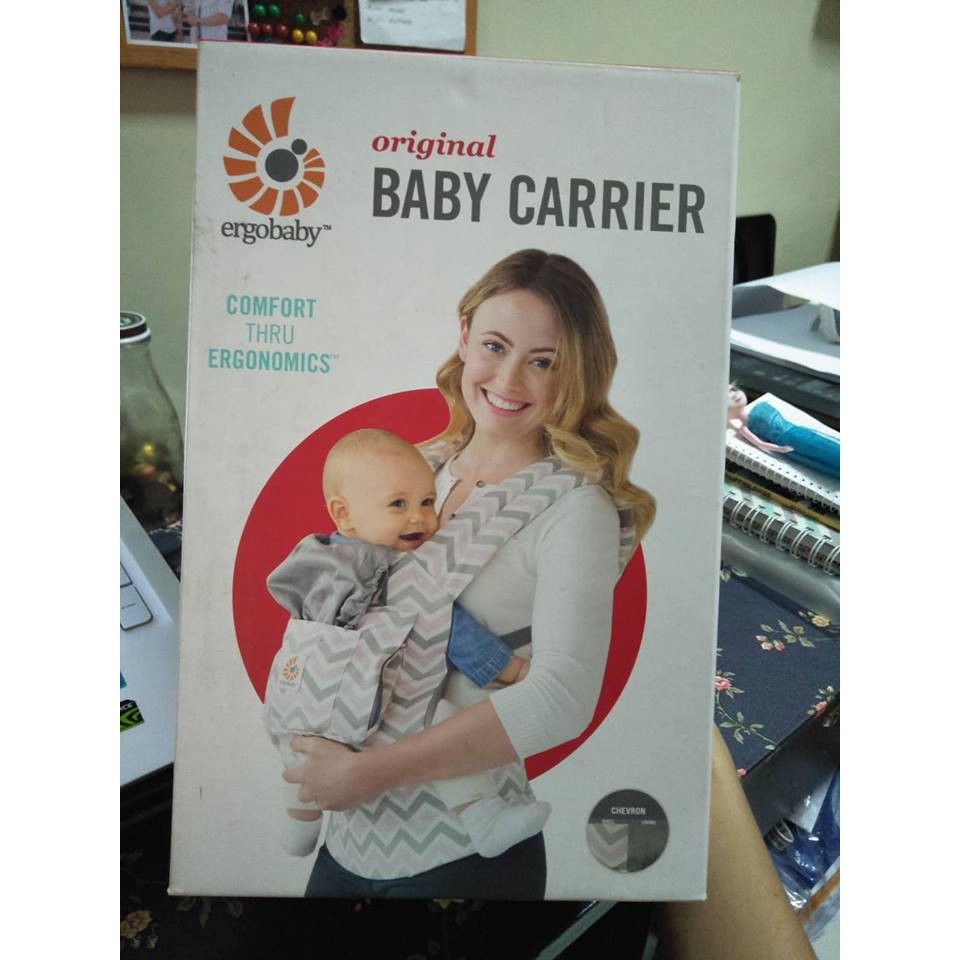 ergo baby carrier pink chevron