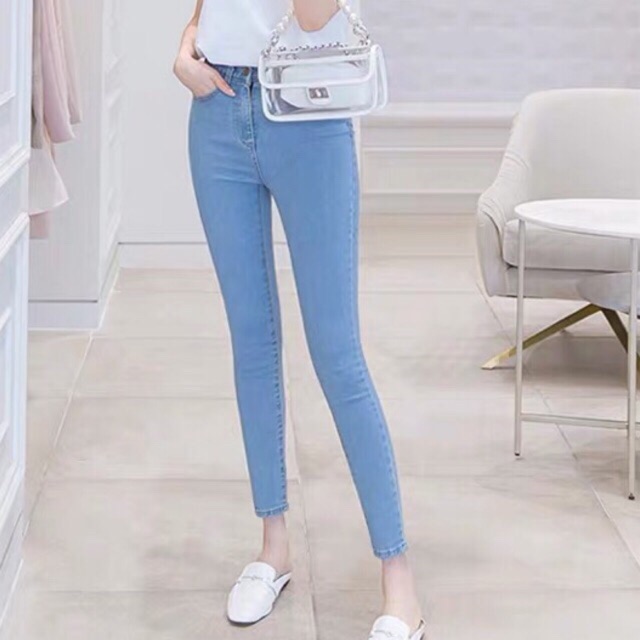 light blue jeans for ladies