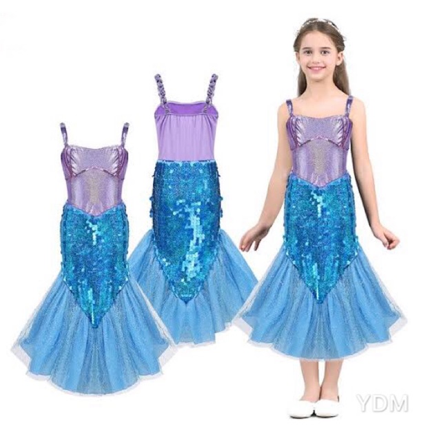 mermaid dress for 6 year old