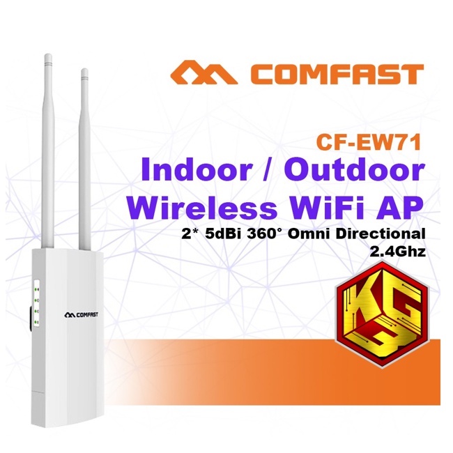 COMFAST CF EW71 V2 300Mbps Wireless AP Base Station High Power WIFI ...