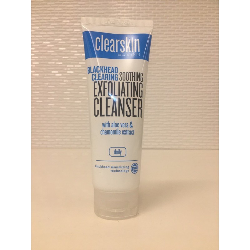 blackhead clearing soothing exfoliating cleanser