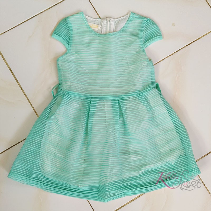 mint green dress for kids