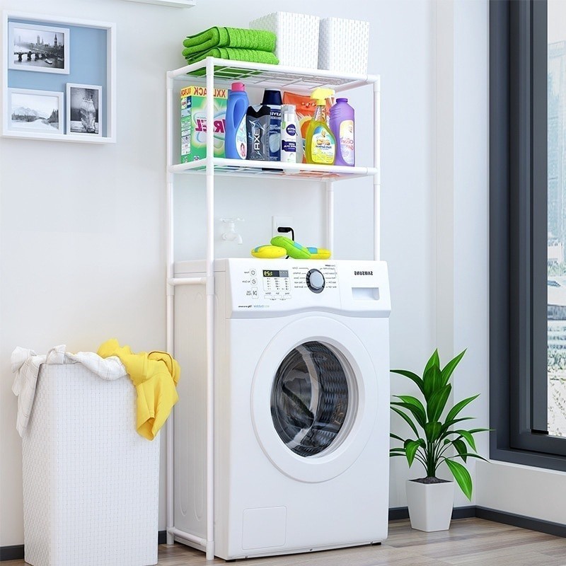 Toilet Cabinet Shelving Towel Rack Washing Machine Rack Kitchen