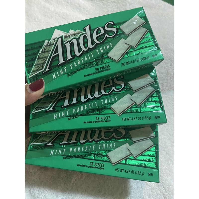 SALE‼️ Andes Mint Parfait Thins Made in USA 4.67oz 28 pcs | Shopee ...