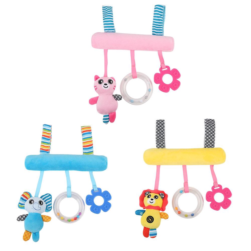 Baby Crib Stroller Hanging Toys Plush Toy Animal Rattle Toys