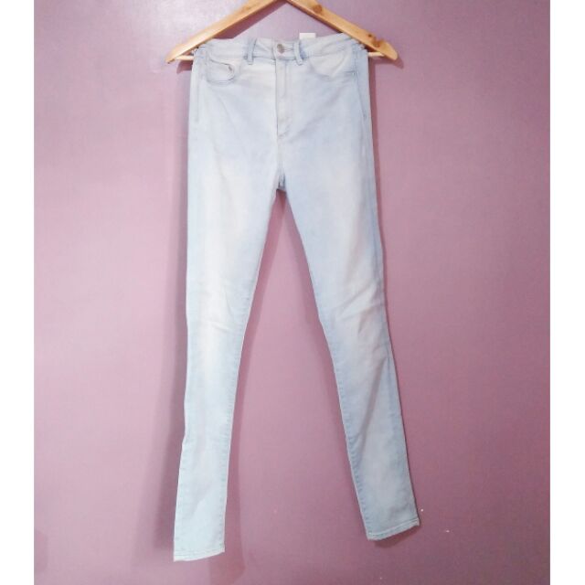 h & m high waisted jeans