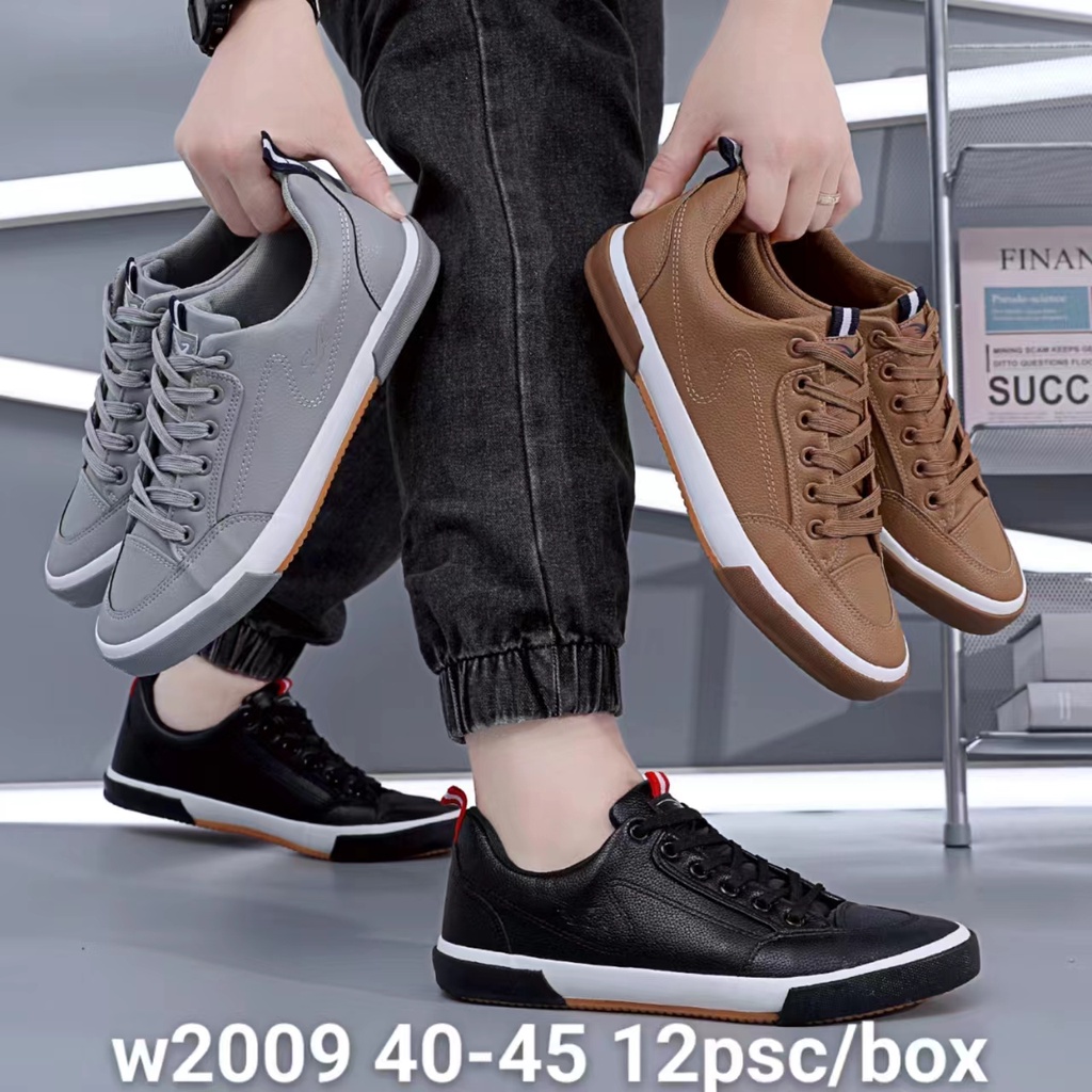 Venceway Men Shoes Leather Shoes For Men Rubber Shoes For Men Running Shoes For Men Korean Shoes 2563