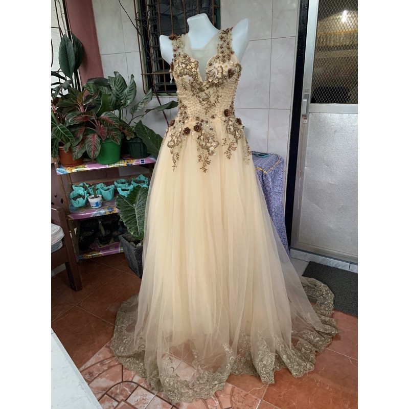 ball gown shopee