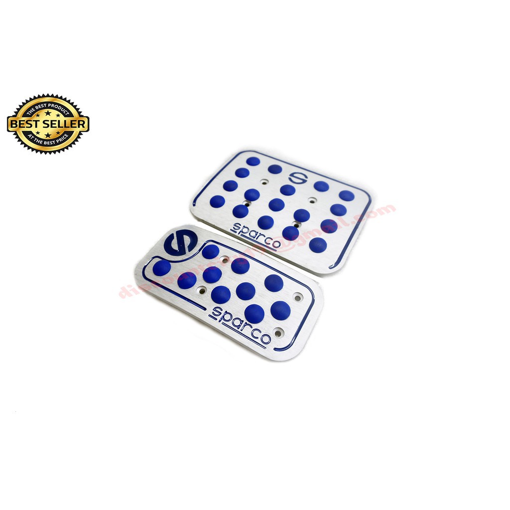 Sparco Pedal Pad AT Blue (Universal) Shopee Philippines