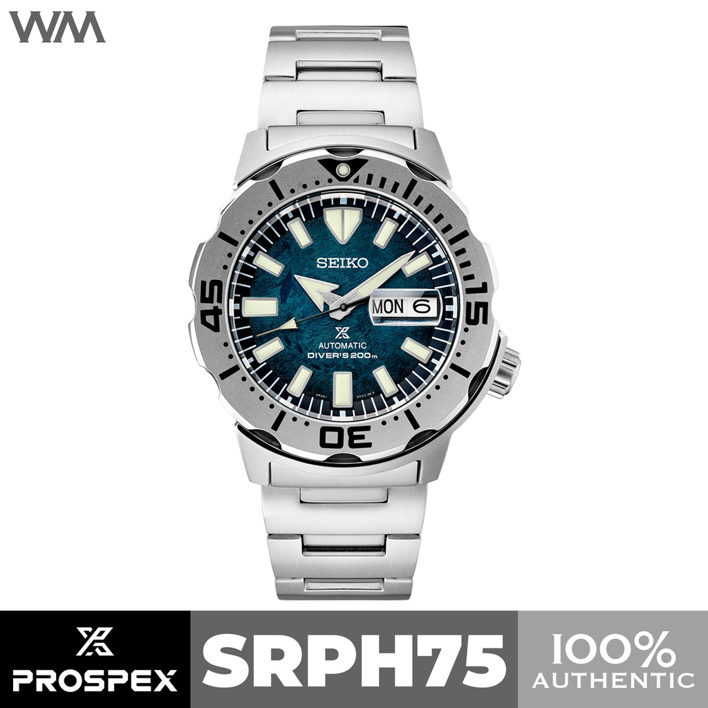 Seiko Prospex Save the Ocean Monster Antarctica Penguin Automatic Watch  SRPH75 | Shopee Philippines