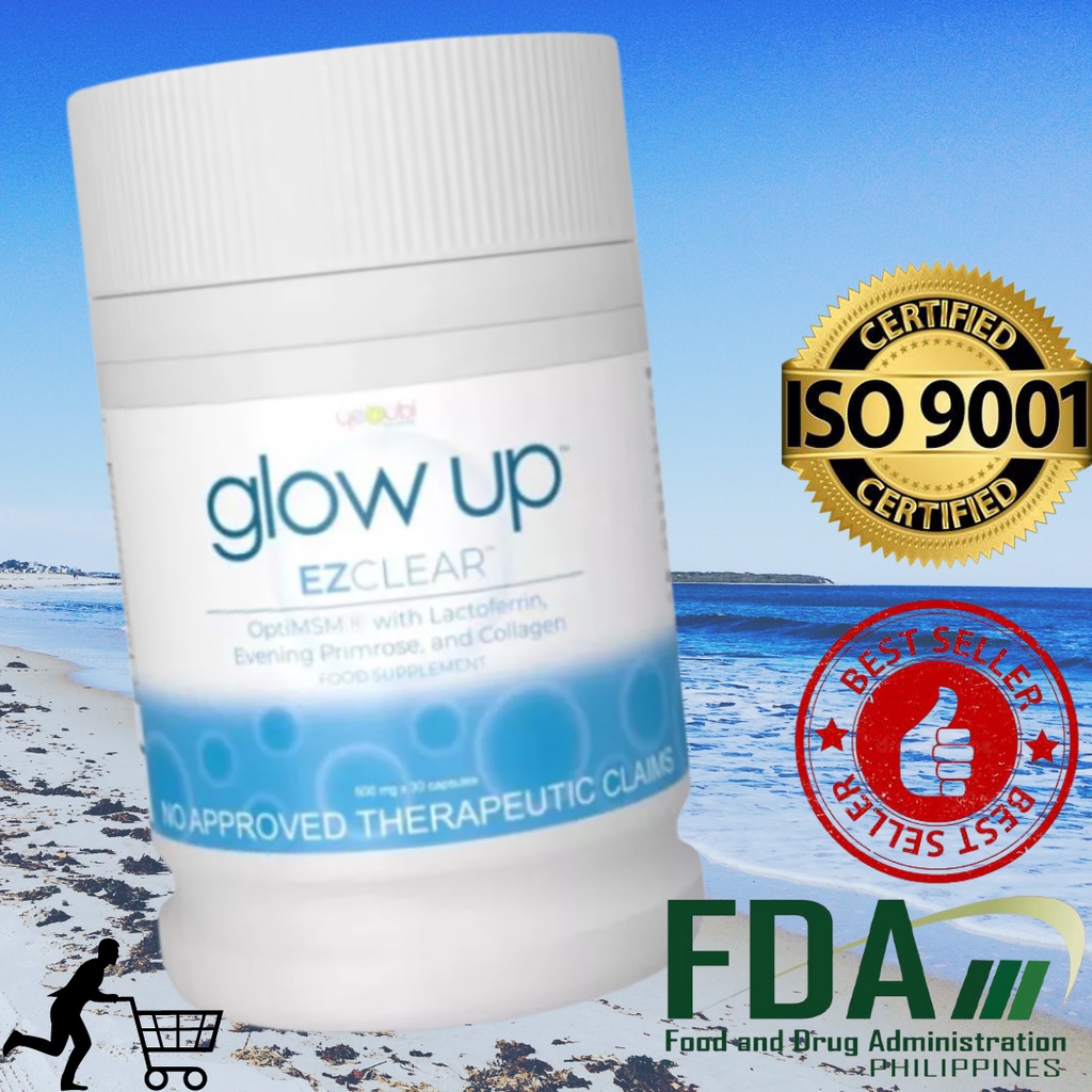 Glow Up EZClear Pimple Eraser (30 capsules)Authentic Shopee Philippines