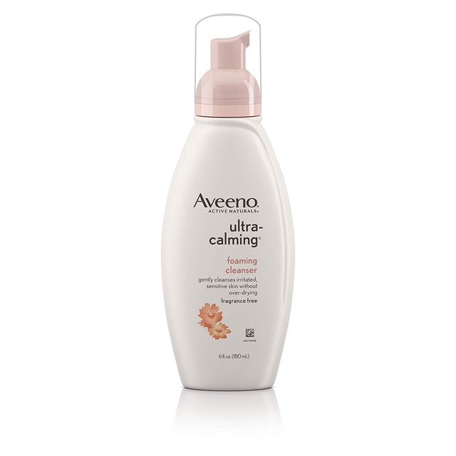 aveeno ultra calming foaming cleanser ph