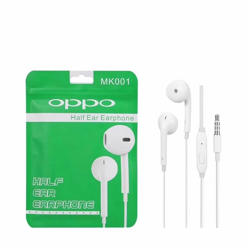 linshun universal headset 3.5mm jack half ear earphones with mic