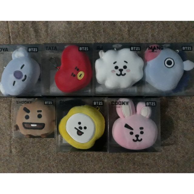 bt21 head plush